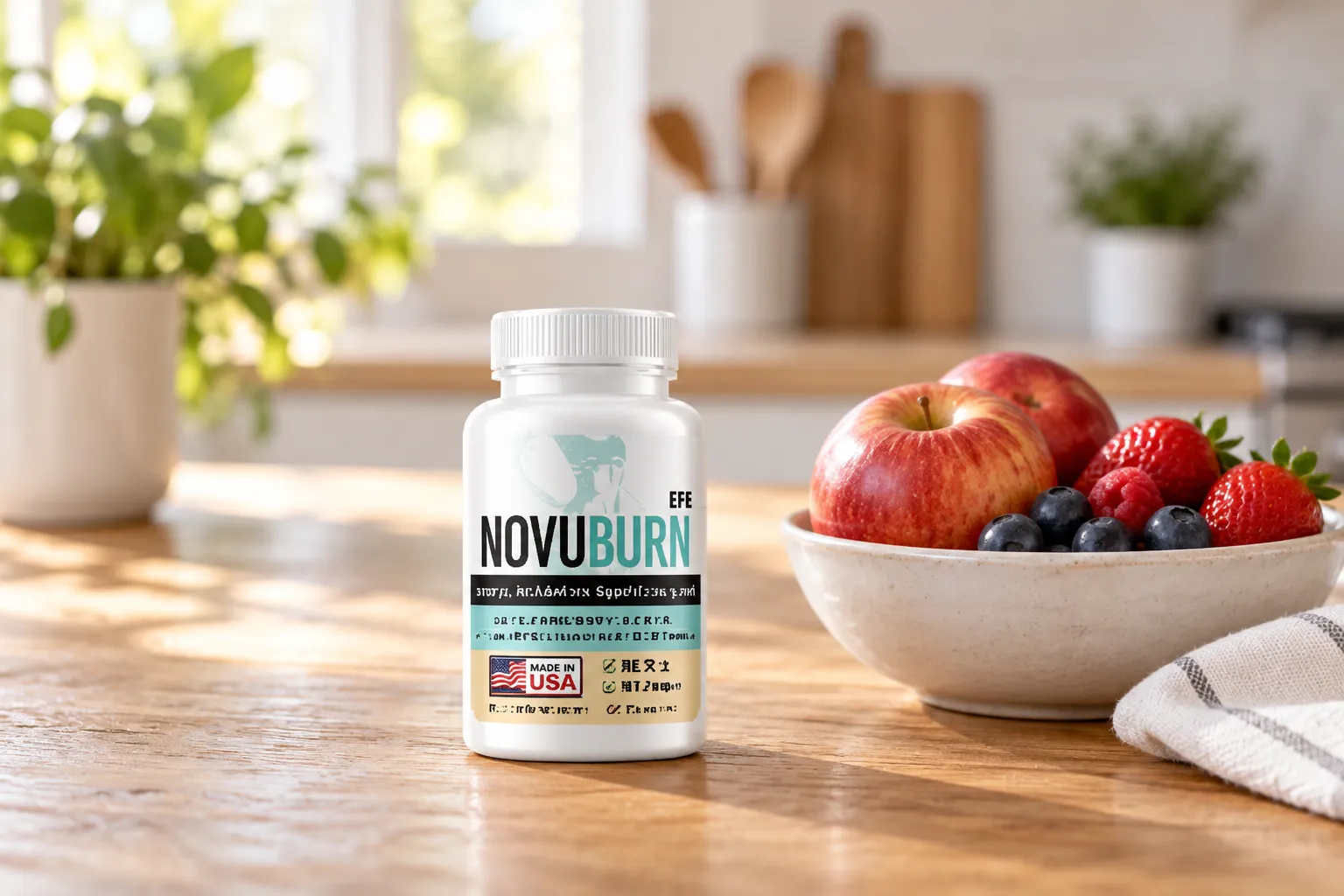 NovuBurn — the package in everyday use